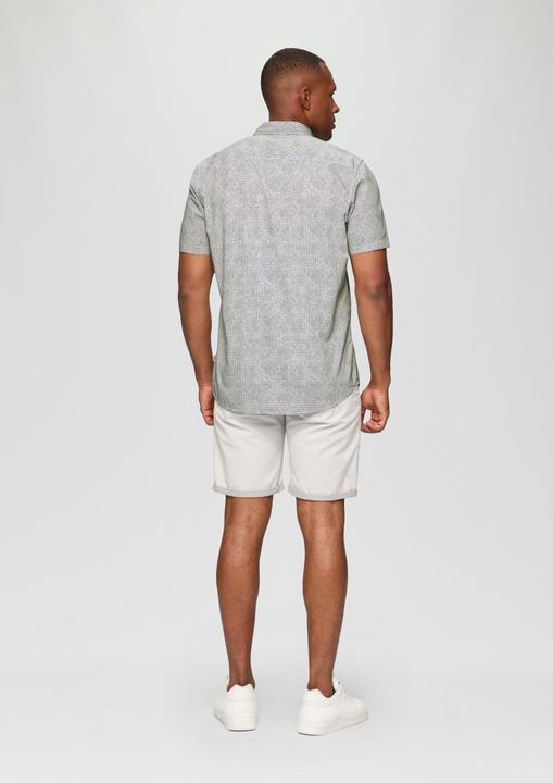Image du produit S.Oliver Hemd Regular: Kurzarmhemd mit All-over-Print (XS)