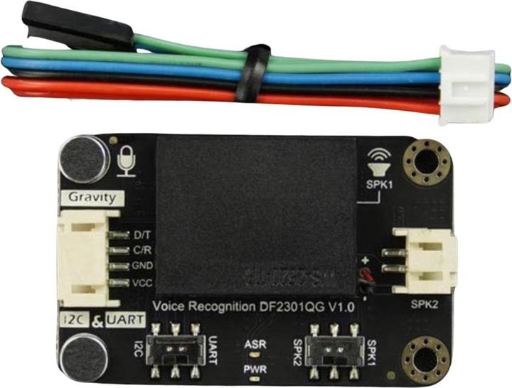Actual product image DFRobot Gravity speech recognition module for with I2C and UART