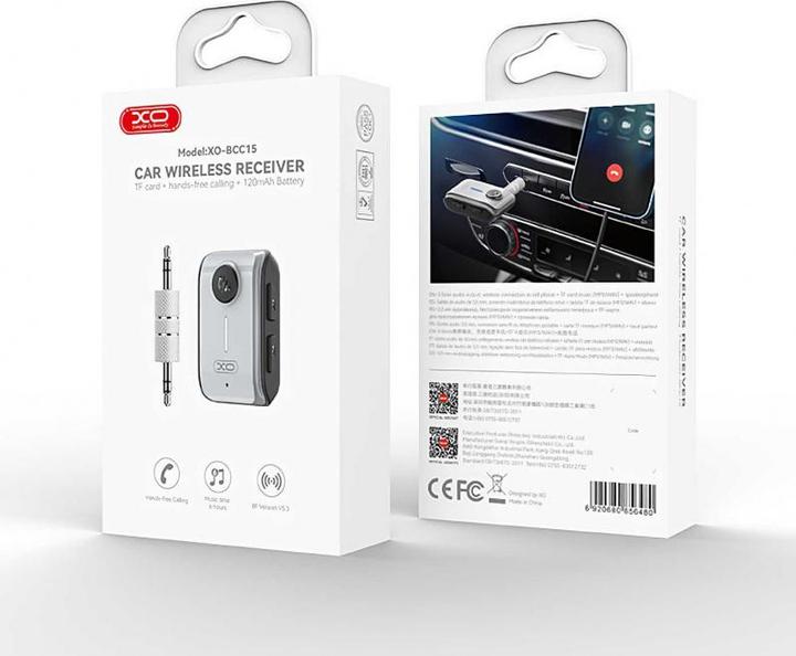 Produktbild xO Transmitter FM BCC15 Bluetooth MP3 schwarz