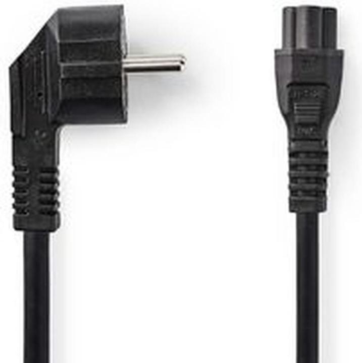 Produktbild Nedis Netzkabel Schuk oder Stecker abgewinkelt - IEC-3 (2 m)