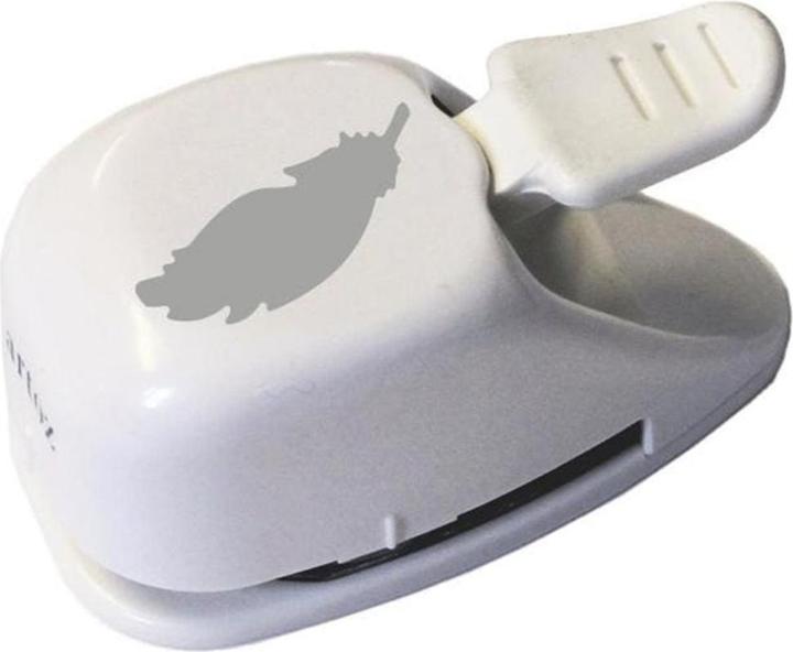 Actual product image Artoz Motif punch feather, 3.1 cm