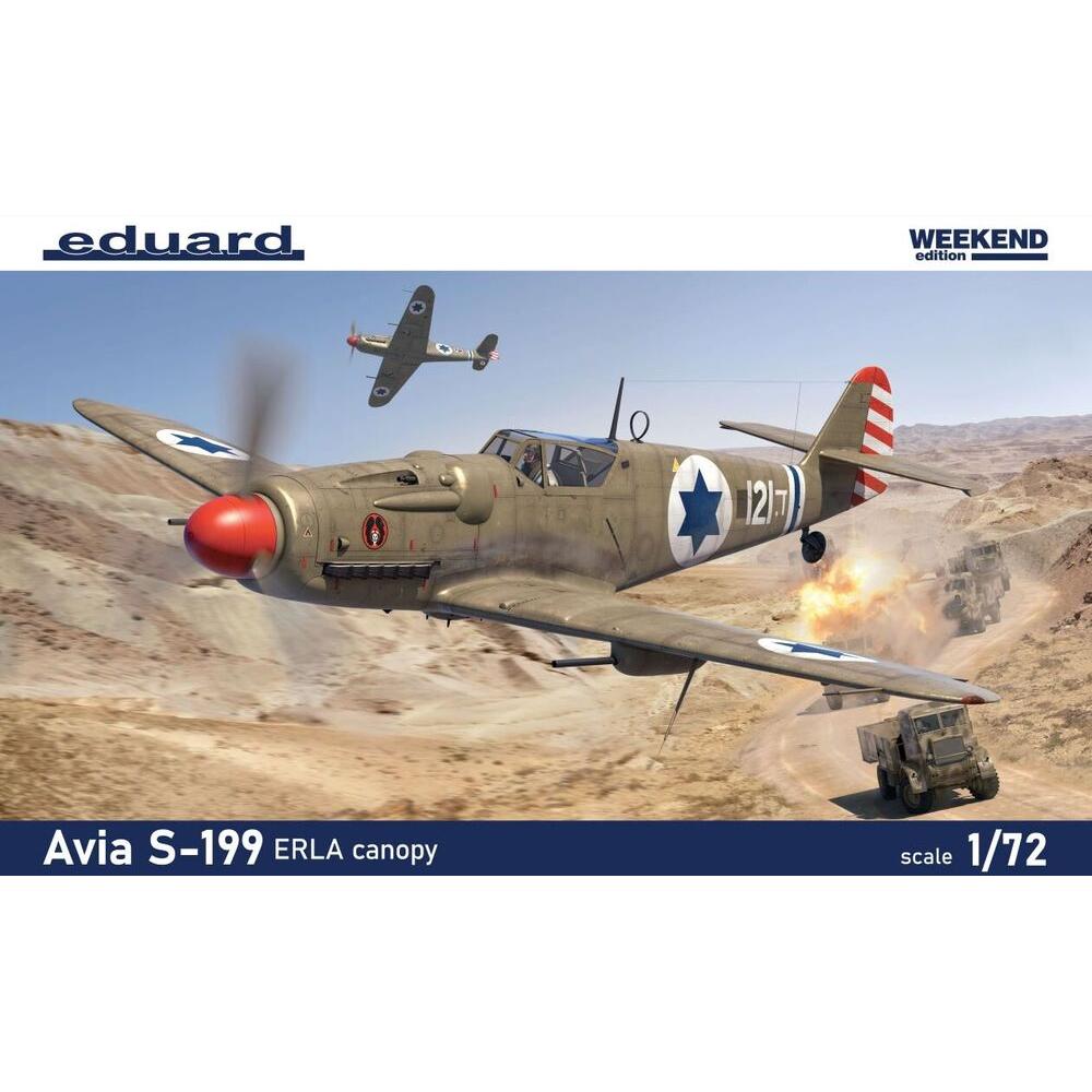 Eduard Avia S-199 ERLA canopy 1/72