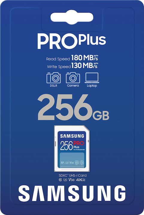 Productafbeelding Samsung PRO Plus (256 GB, SDXC, U3, UHS-I)