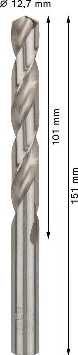 Image du produit Bosch Professional Zubehör Foret hélicoïdal PRO Metal HSS-G, 12,7 x 101 x 151 mm (12,7 mm)