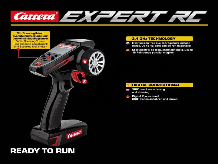 Immagine prodotto Carrera Pickup offroad - Expert RC (RTR pronto all'uso)