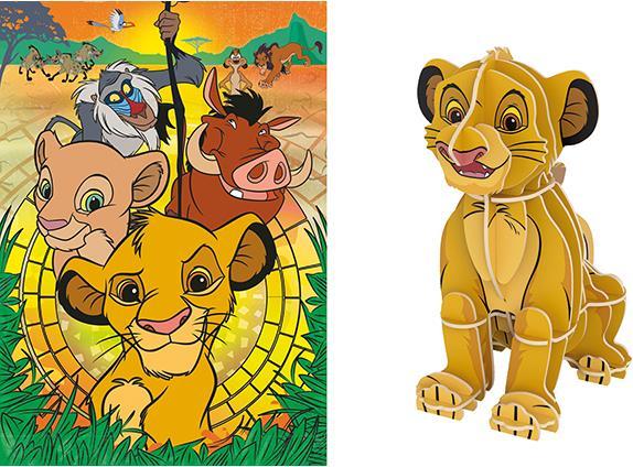 Immagine prodotto Clementoni Re Leone 104 pezzi 3D (104 pezzi)
