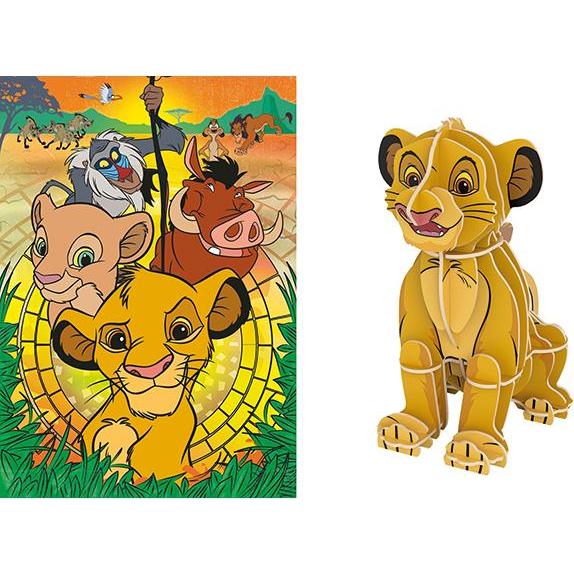 Thumbnail - Clementoni Lion King 104 teilig 3D (104 Teile)