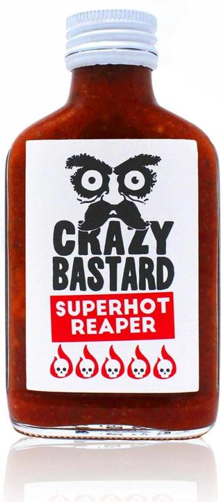 Crazy Bastard Sauce Superhot Reaper (100 ml) - Scharfe Sauce (270 g)