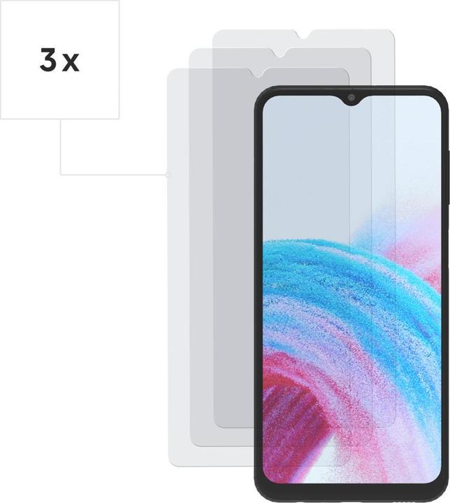 Produktbild Hama Schutzglas-Set für Samsung Galaxy A34 5G, 3 Stück (3 Stück, Samsung Galaxy A34 5G)