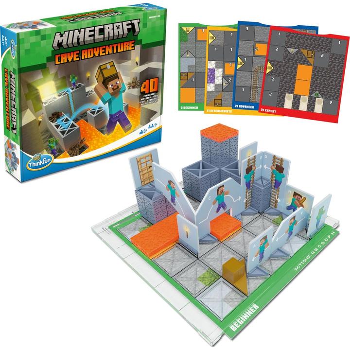 Actual product image Thinkfun Minecraft Cave Adventure (Dutch, English, French, German, Italian, Portuguese, Spanish, 1 Players)