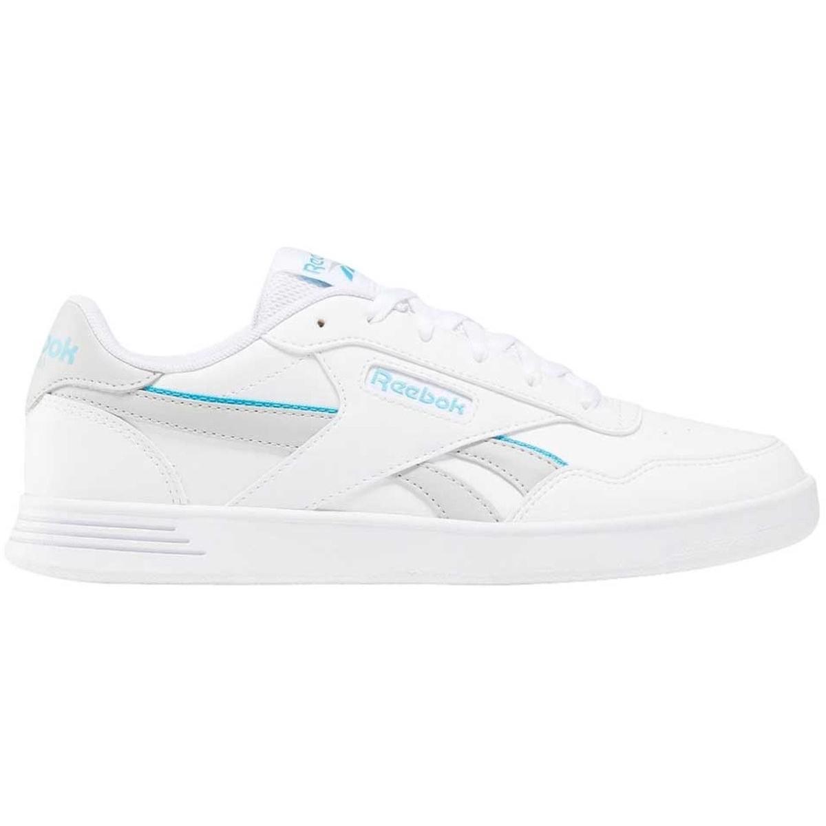 Reebok, Damen, Sneakers, Court Advance Vegan Schoenen Wit Eu 37 Vrouw, Blau, Weiss, Grau, (37)