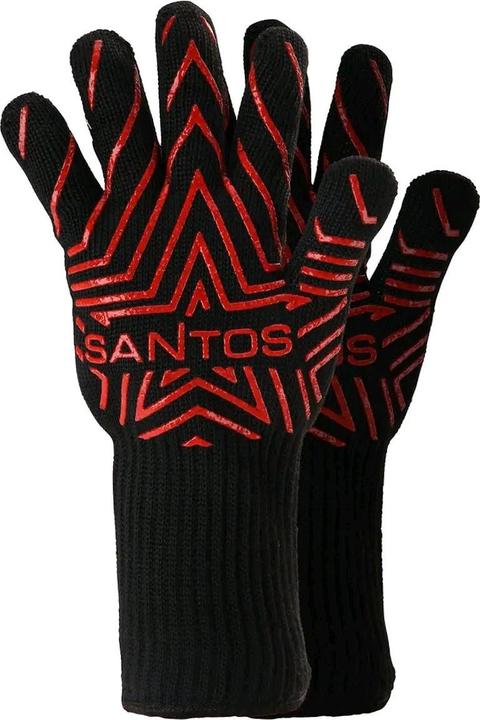 Actual product image Santos Grill Glove Pair (100% Aramid, Inner lining: 95% cotton, 5% polyester)