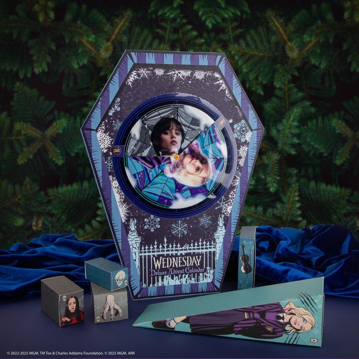 Productafbeelding Cinereplicas Wednesday Adventskalender Deluxe 2025