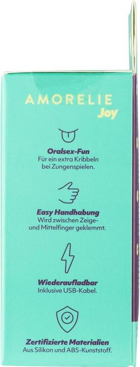 Produktbild Amorelie Fingervibrator «Twerk» Türkis