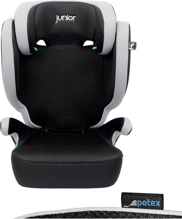Petex Basic Plus 1601 grey HDPE according to ECE R129 Child seat grey (Child seat, ECE R129/i-Size Standard)