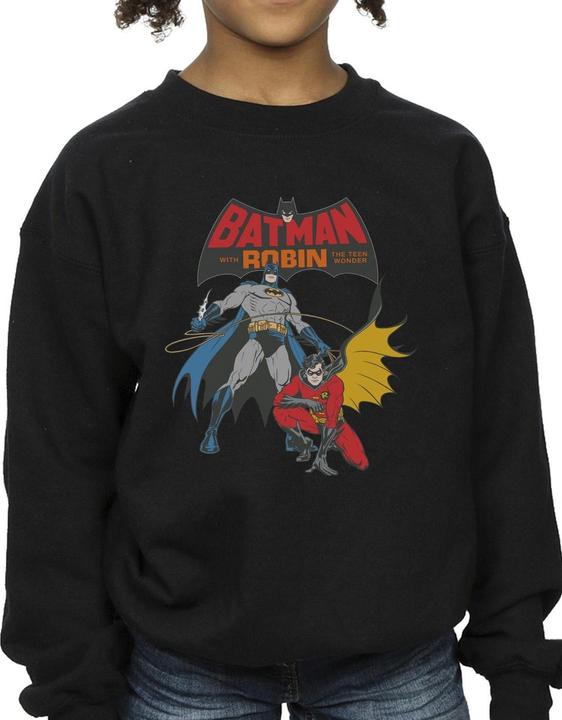 Produktbild Batman And Robin Sweatshirt Mädchen (128)