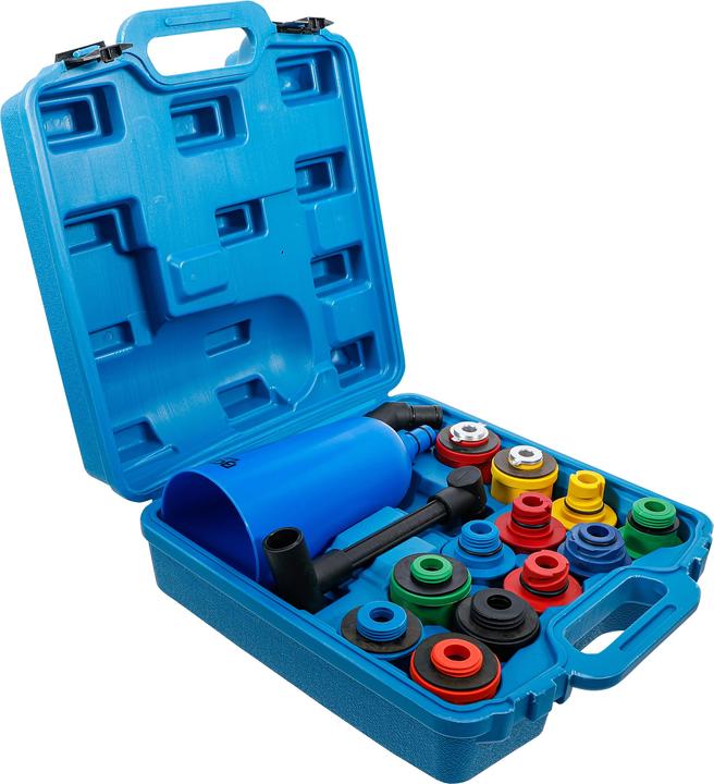 Actual product image BGS Oil Funnel Adaptor Set | Plastic Type | 15 pcs.