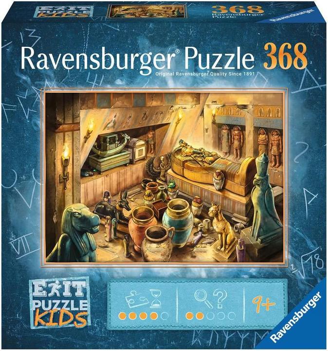 Productafbeelding Ravensburger Puzzel X Crime Kids: Overval op de trein (264 onderdelen)
