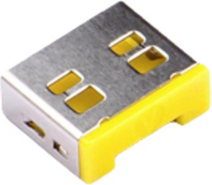 Image du produit Smart Keeper SmartKeeper Basic "USB-A Port" bloqueur jaune 100 pcs.
