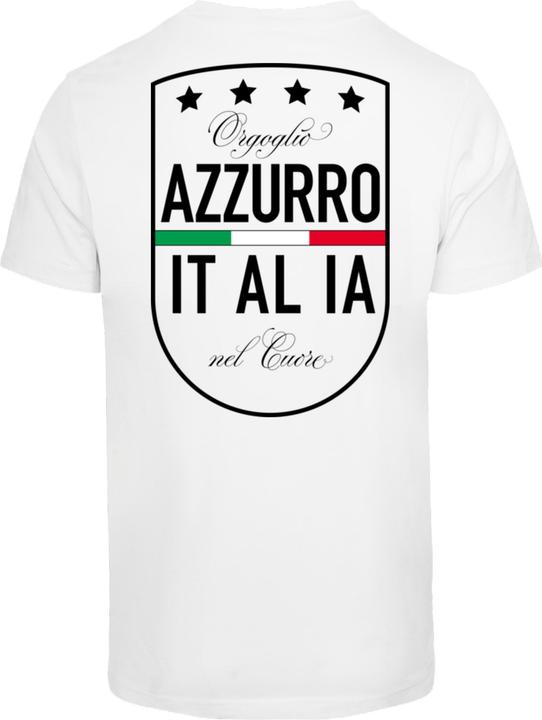Produktbild Mister Tee MisterTee Azurro Italia Crest Tee - 166913 (S)