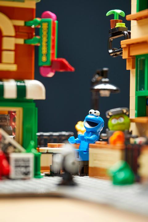 Produktbild LEGO 123 Sesame Street (21324, LEGO Ideas, LEGO Seltene Sets)