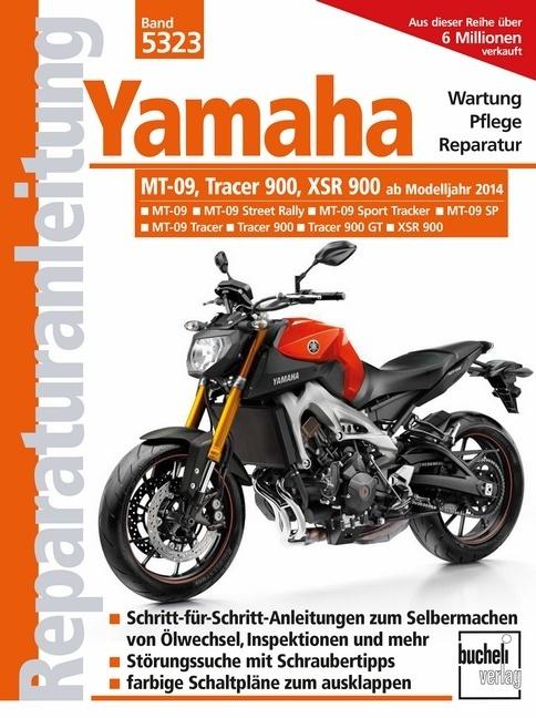 Actual product image Yamaha MT 09, Tracer 900 und XSR 900 (German, Franz Josef Schermer, 2023)