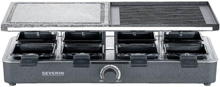 Actual product image Severin RG raclette grill with natural grill stone and grill plate