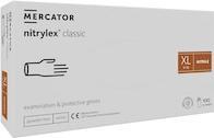 Nitril Einweghandschuhe NITRYLEX CLASSIC, Grösse XL, Packung mit 100 Stück, weiss