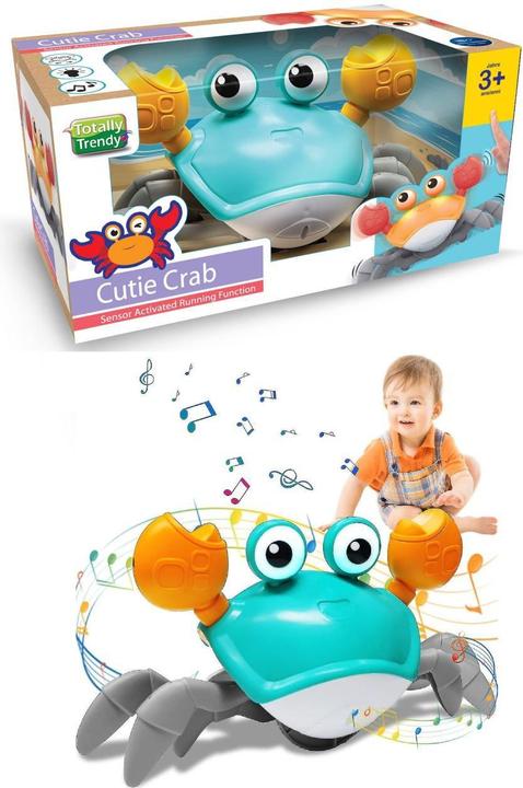 Image du produit Totally Tech Totally Trendy crabe courant avec musique & capteur (Multilingue)