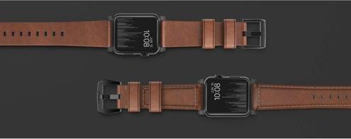 Produktbild Nomad Modern Connector Strap (44 mm, Edelstahl, Leder)