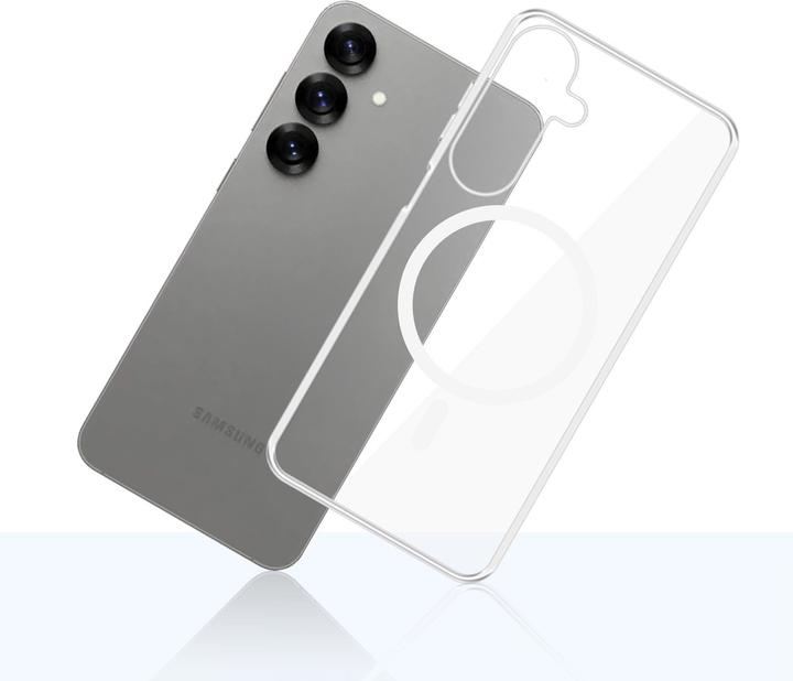 Actual product image 3MK MagCase Sam S25 przezroczysty/clear kompatybilne z MagSafe (Samsung Galaxy S25)