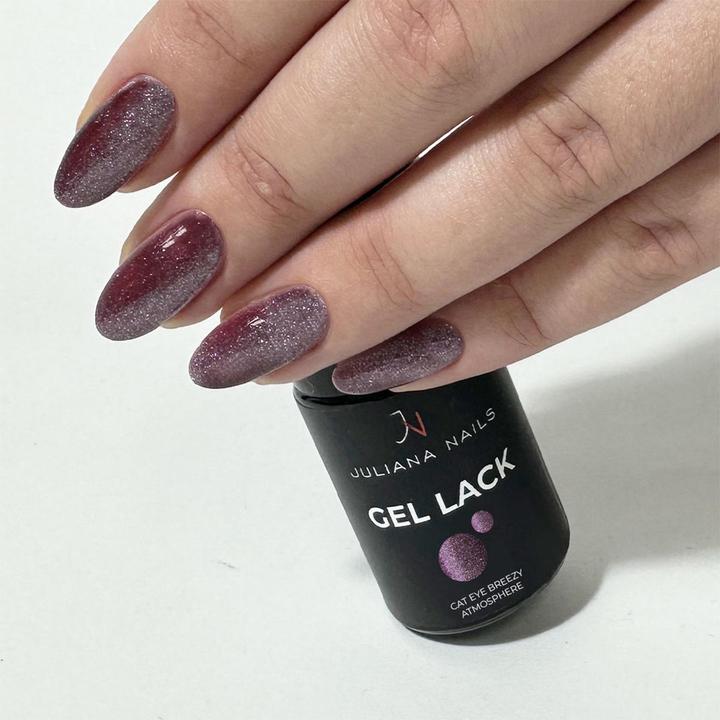 Actual product image Juliana Nails Gel Lack Cat Eye Breezy Atmosphere (Cat Eye Breezy Atmosphere, UV gel varnish)