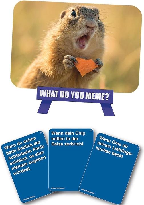 Actual product image What Do You Meme Family Edition (German)