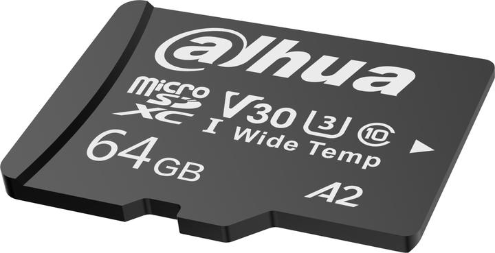 Image du produit Dahua TF-W100-64GB Karta pamięci microSD 64GB (64 Go, microSD, U3, UHS-I)