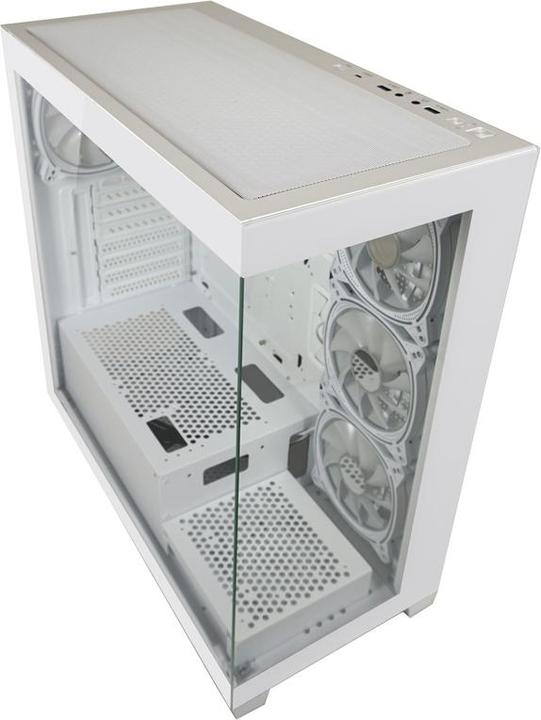 Produktbild LC-Power Gehï¿½use Gaming LC-715W-ON Seamless Pale X (Mini-ITX)