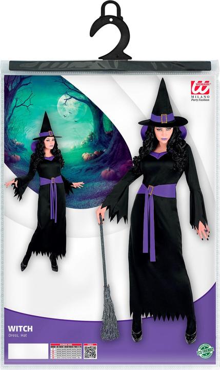 Immagine prodotto Widmann Costume da strega nera da donna nero / viola (XL)