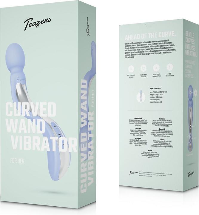 Image du produit Teazers Vibrateur mural incurvé
