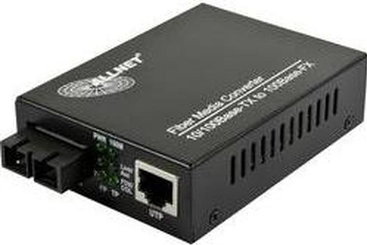 Allnet ALL-MC107-ST-MM 100Mbit/s multi-mode noir Convertisseur de média réseau