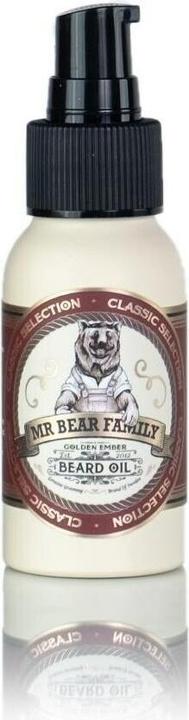 Mr. Bear Family Huile de barbe Golden Ember (50 ml)