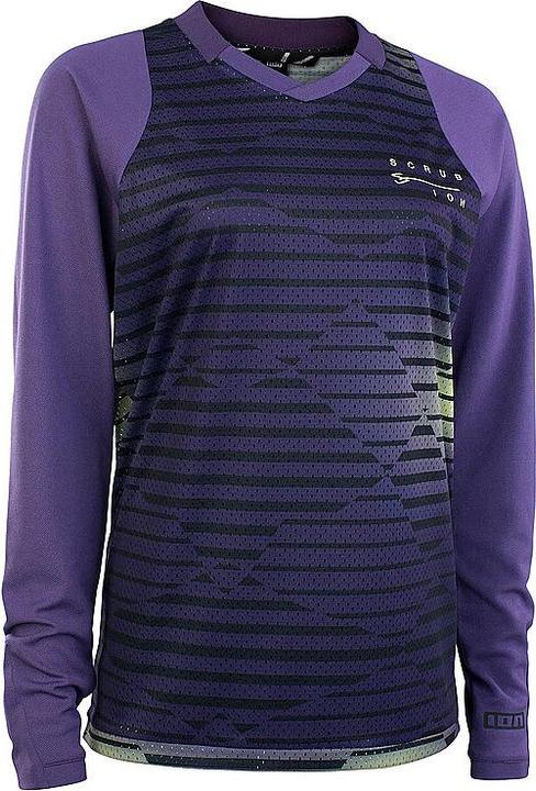 Image du produit ION Bike Jersey Scrub LS women - dark-purple (L)