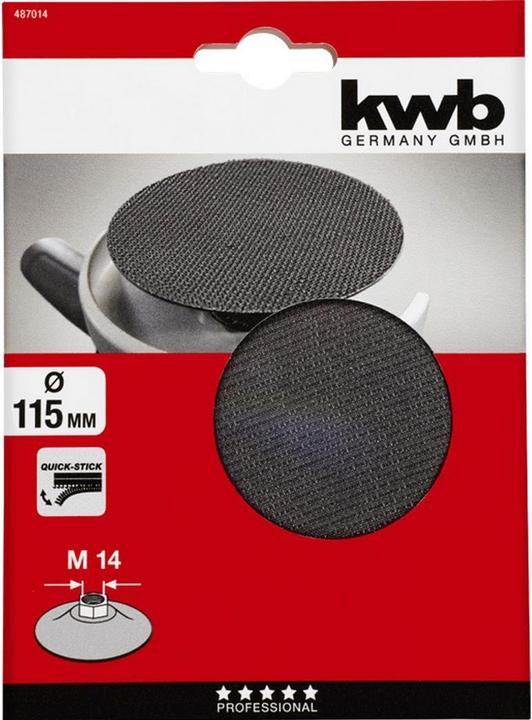 Image du produit kwb Support d'adhésion Quickstick. M 14