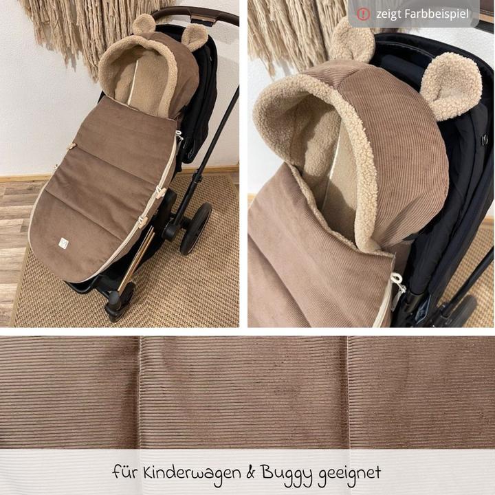 Produktbild Kaiser Baby Fusssäcke für Kinderwagen & Buggys Fleece-Fusssack Hau Kea für Kinderwagen &