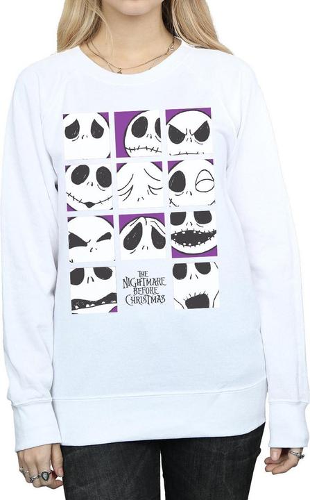 Produktbild Disney Nightmare Before Christmas Many Faces Of Jack Squares Sweatshirt (XXL)