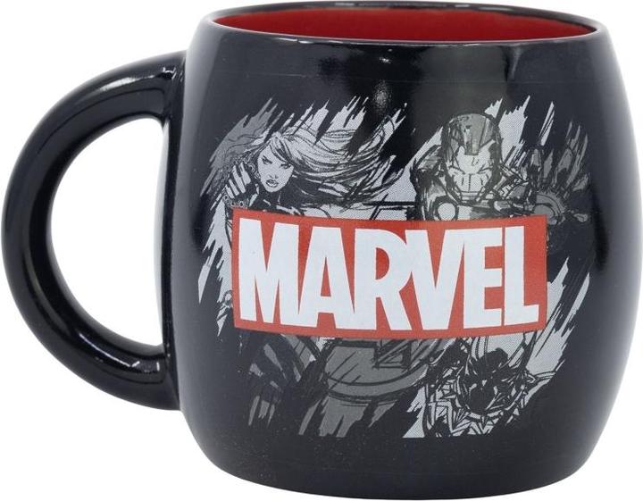 Stor Young Adult - Marvel - Mok Globe Céramique en Boîte Cadeau - Marvel Patern - 380 ML (380 ml)