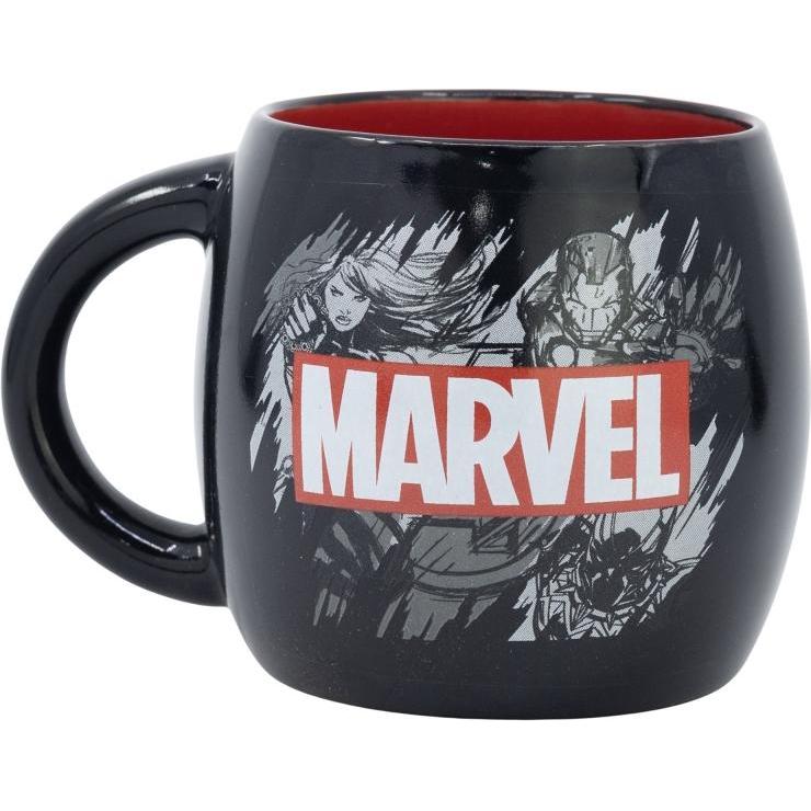 Stor, Tasse, Young Adult - Marvel - Mug Globe Céramique en Boîte Cadeau - Marvel Patern - 380 ML (380 ml)