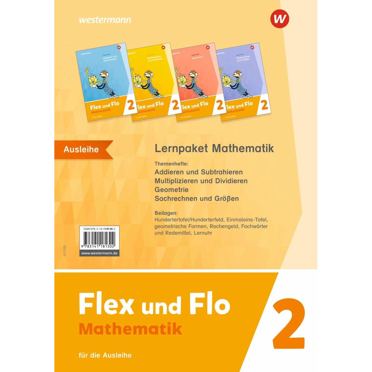Flex und Flo 2. Paket Mathematik: Für die Ausleihe, Schulbücher