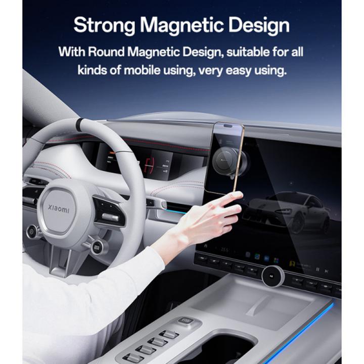 Actual product image Yesido - Car Holder (C227) - Magnetic Vacuum Suction Cup, for Dashboard, 360, 16N, Universal - Black