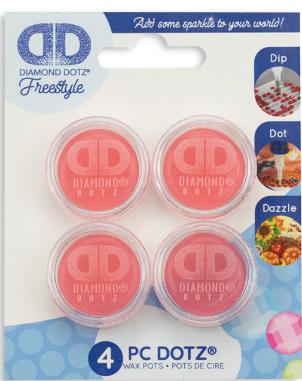 Image du produit Diamond Dotz Diamond Painting plaques de cire 4 pcs.