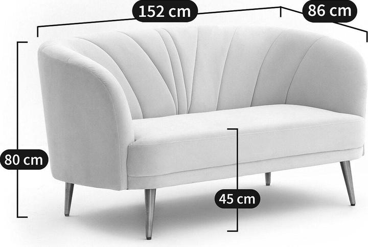 Produktbild La Redoute Interieurs Leone (2-Sitzer)