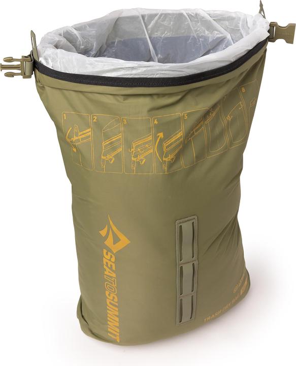 Actual product image Sea To Summit Trash Dry Bag - 10L Burnt Olive (10 l)